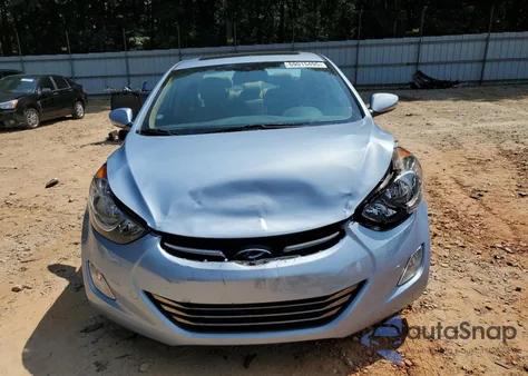 2012 Hyundai Elantra Gls from USA, damaged, VIN KMHDH4AE9CU498140